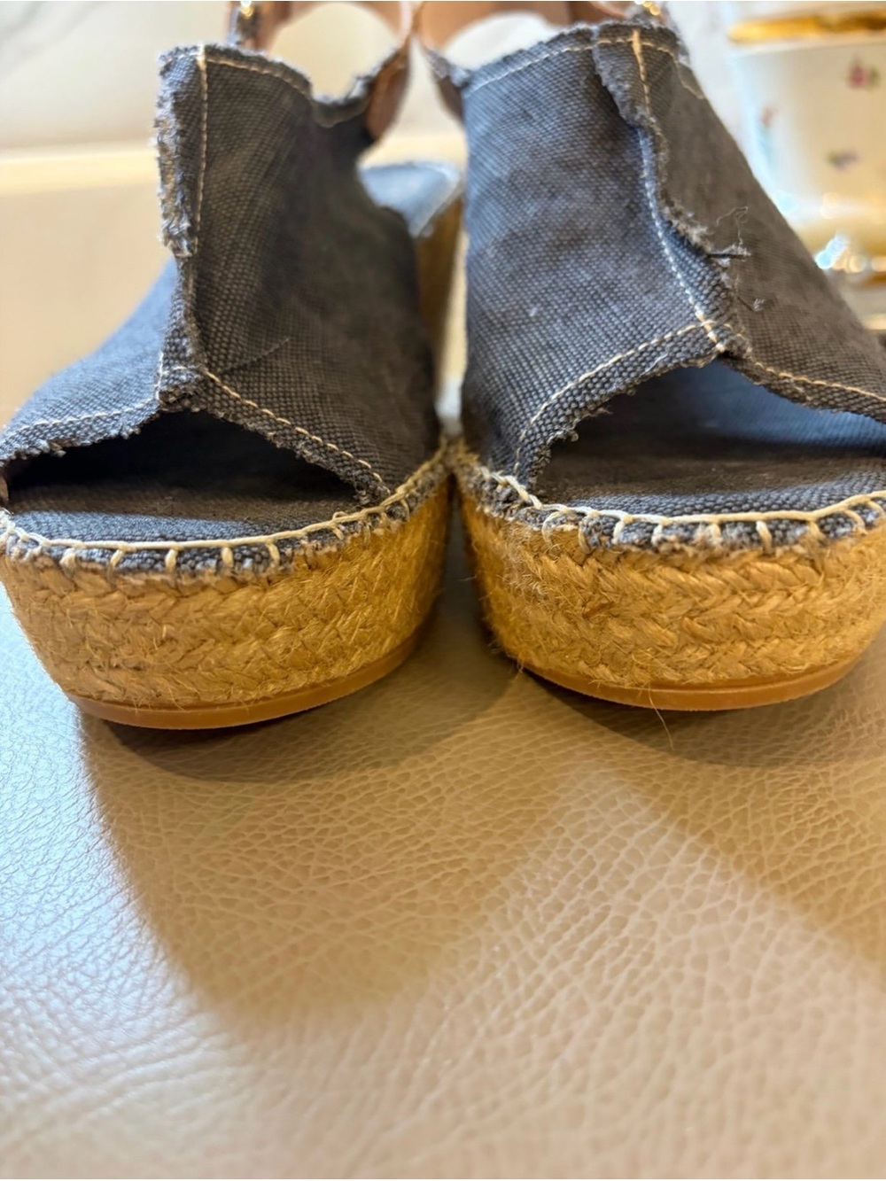 Toni Pons 'Lugano' Espadrille Wedge Sandal Black Size EU 40/US 9-9.5 NWOB - Picture 3 of 10